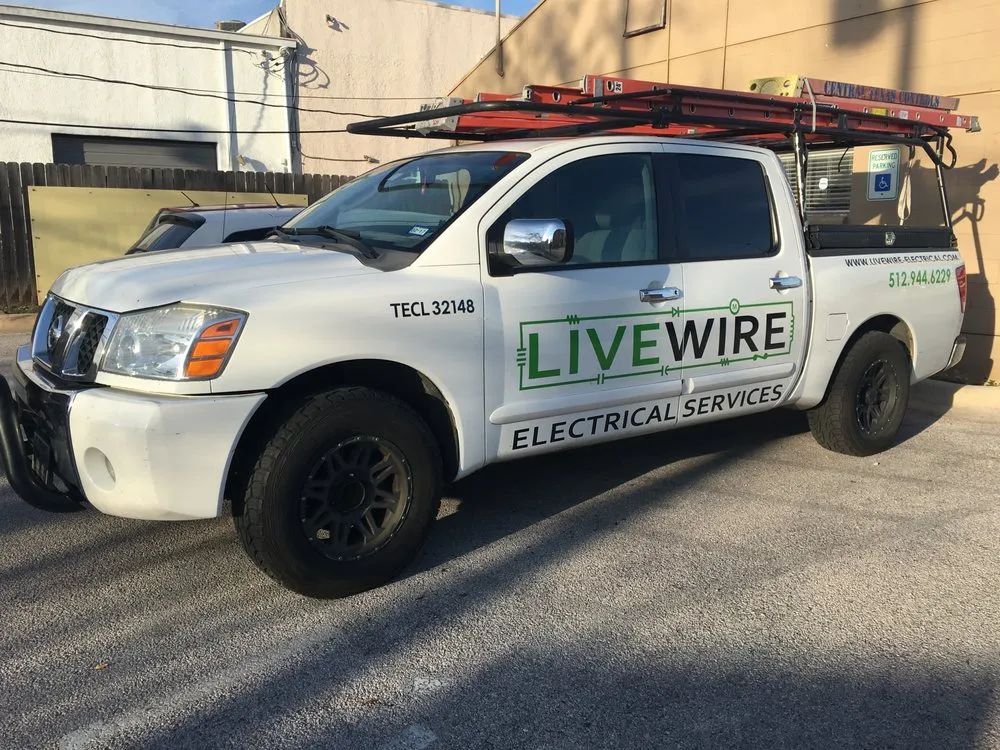 Slide of LiveWire Electrical Services