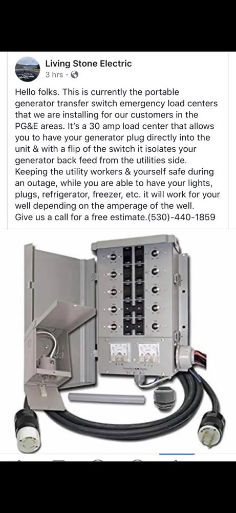 Certified wiring installation in ,  by Living Stone Electric