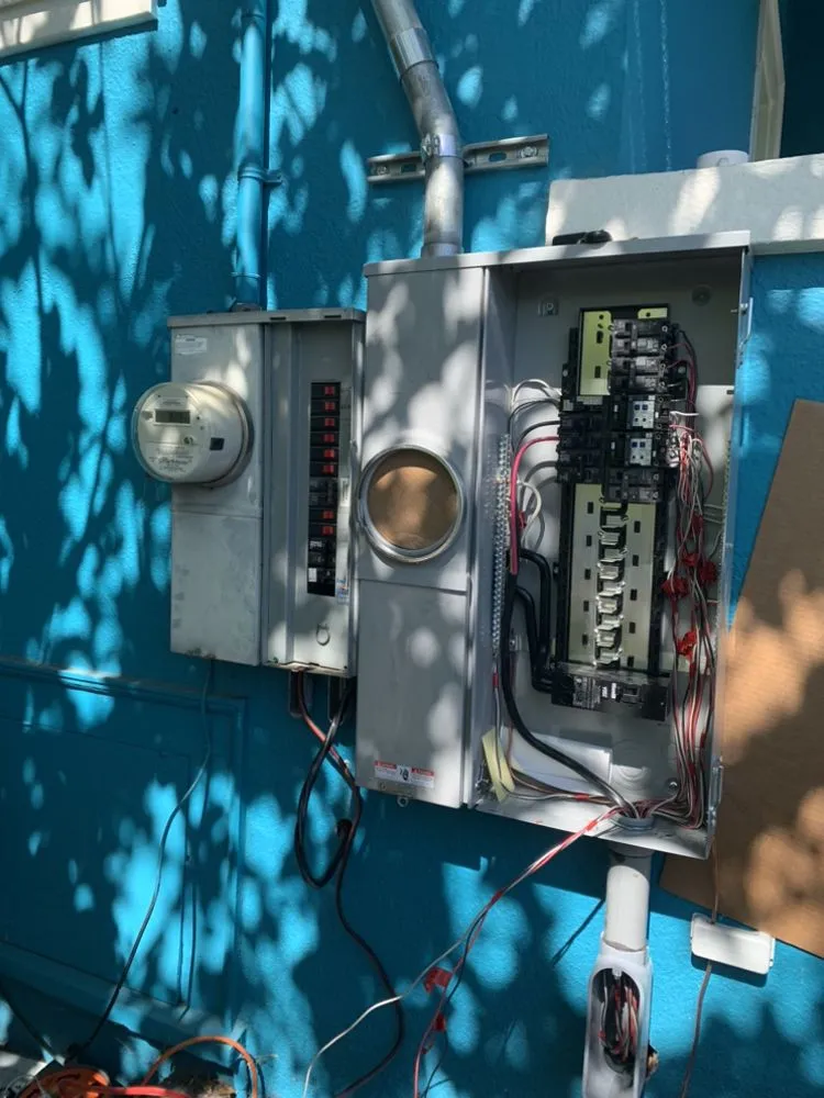 Slide of LM Electrical Solutions