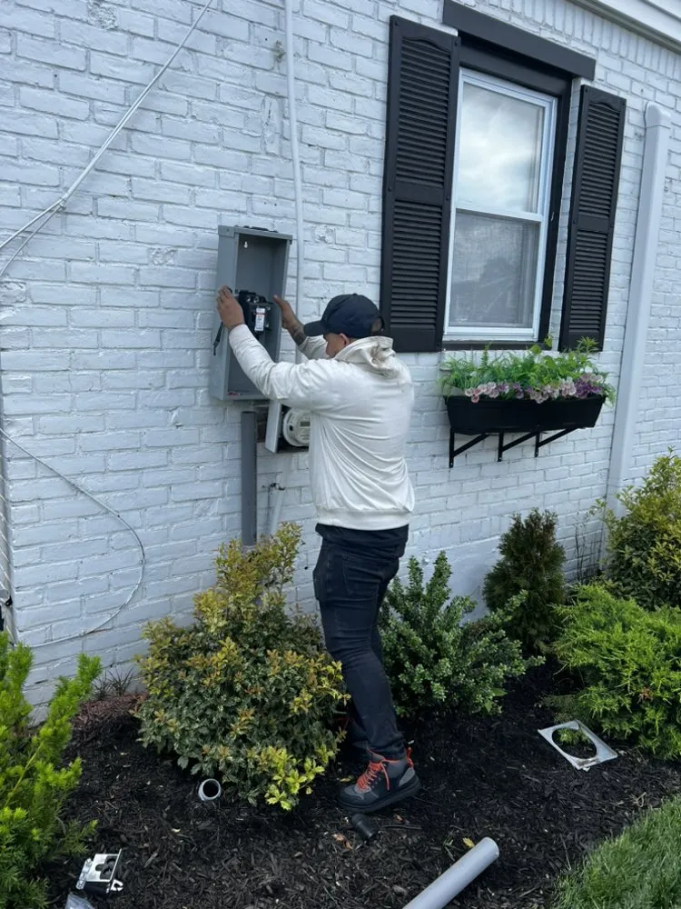 Slide of LNP Electrician Services