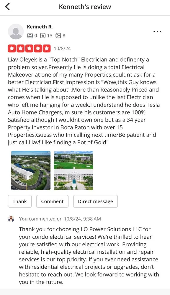 Slide of LO Power Solutions