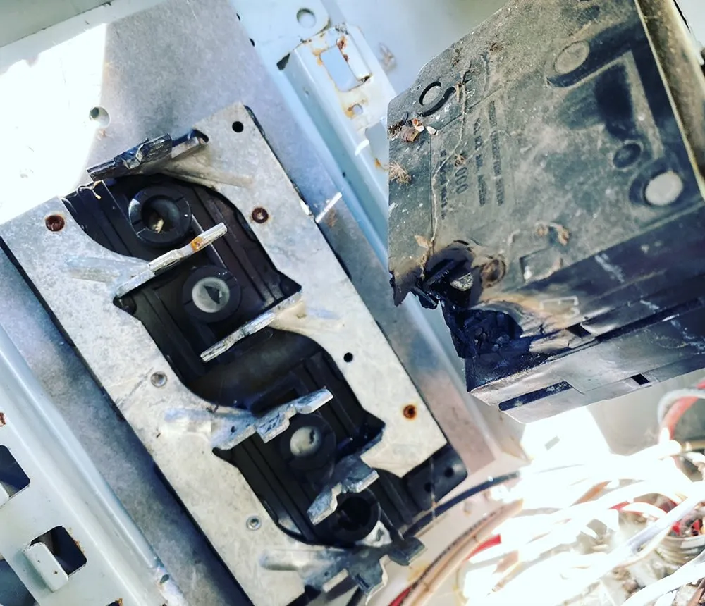 Professional electrician providing outlet and switch repair in ,