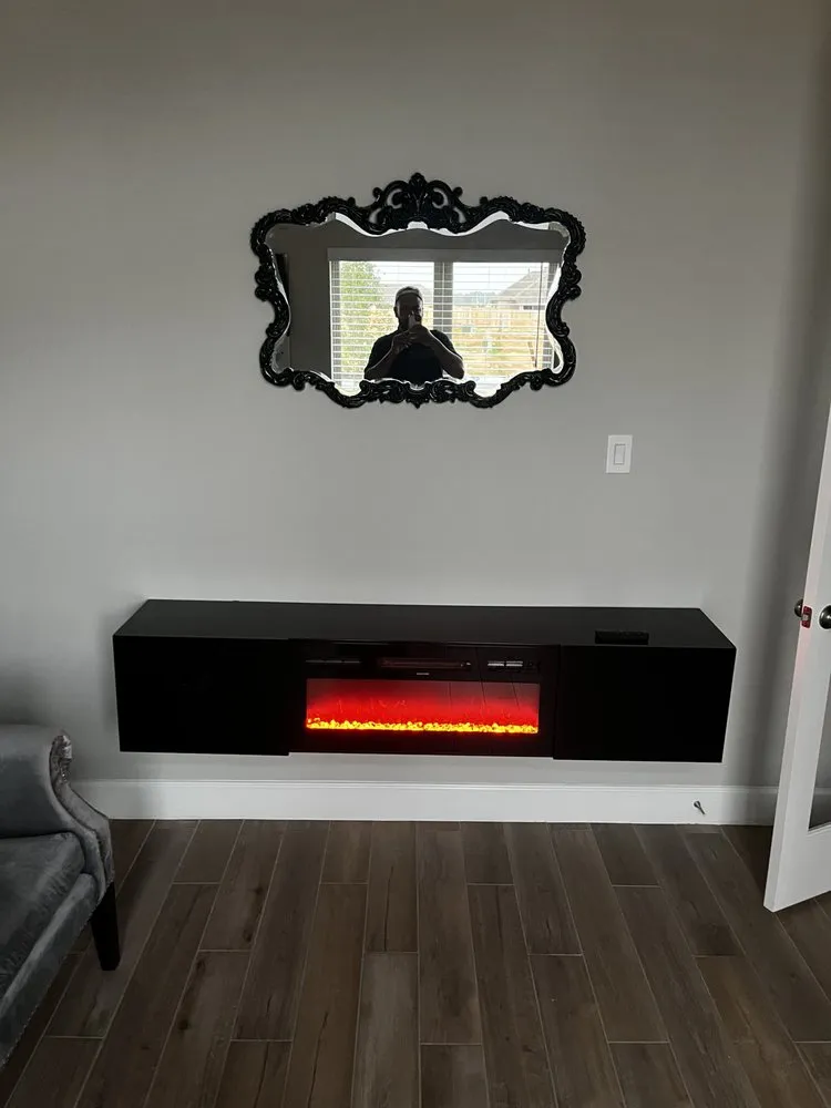 Slide of Lookup TV Mounting