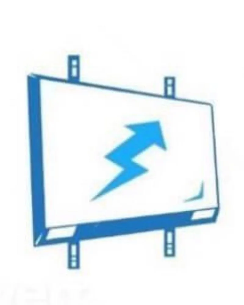 Slide of Lookup TV Mounting