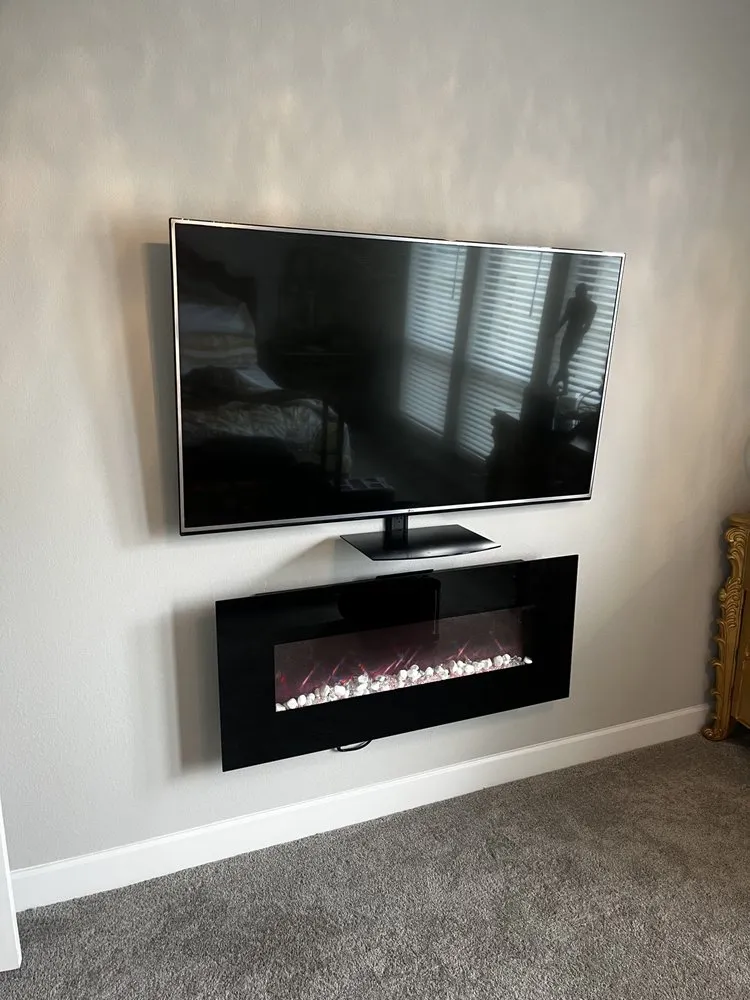 Slide of Lookup TV Mounting