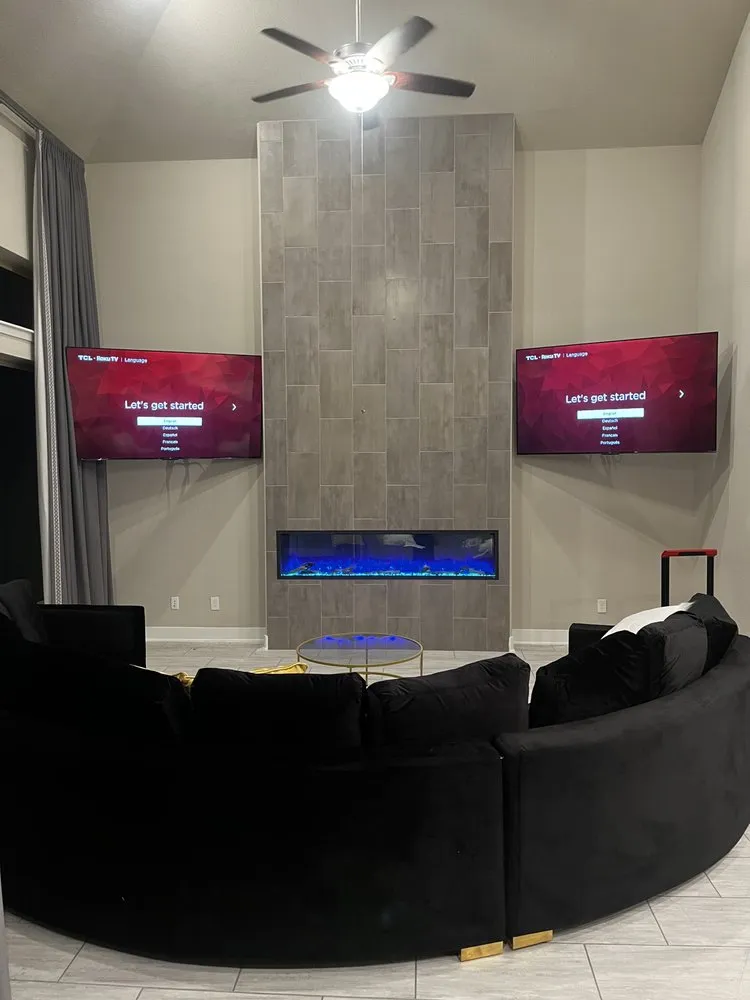 Slide of Lookup TV Mounting