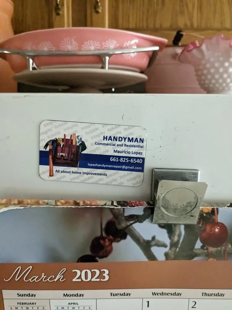 Slide of Lopez Handyman