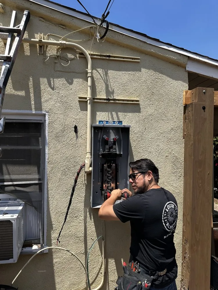 Slide of Louie Electric