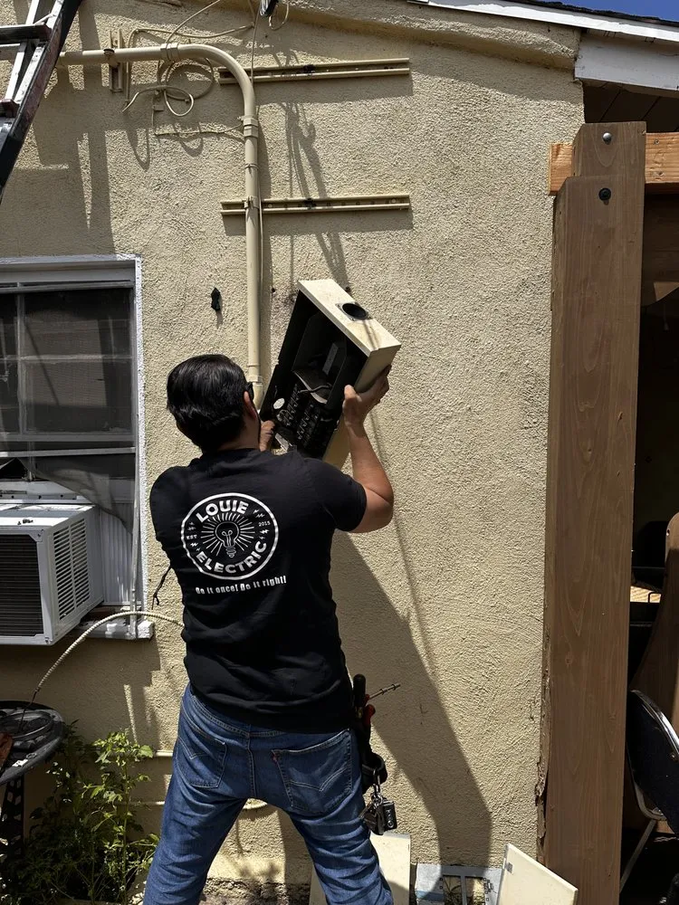 Slide of Louie Electric