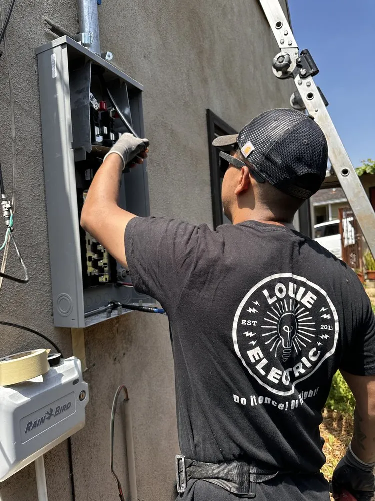 Slide of Louie Electric