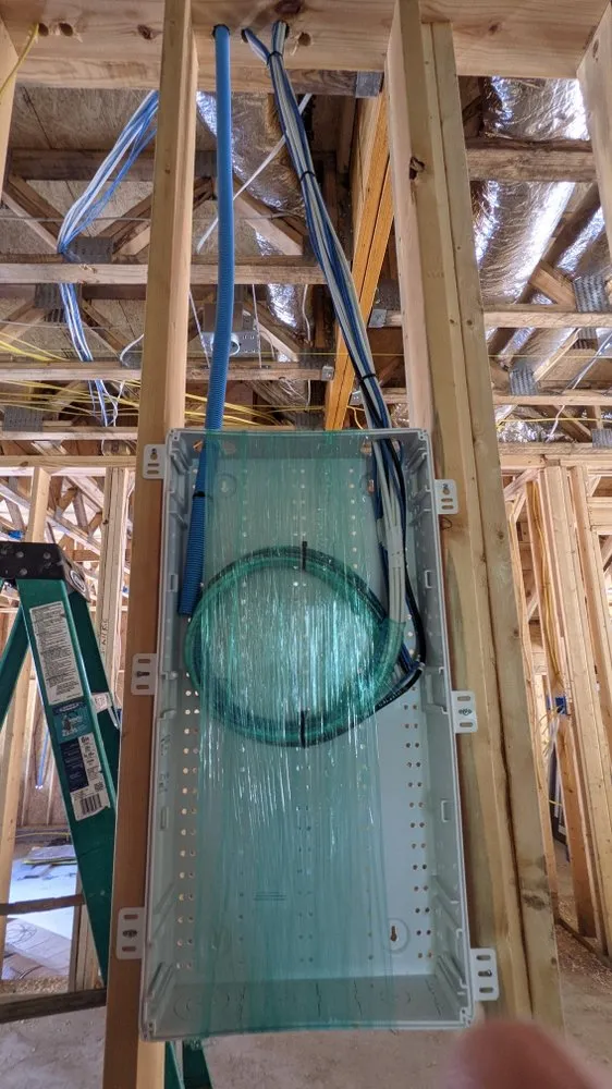 Slide of Low Voltage Cabling