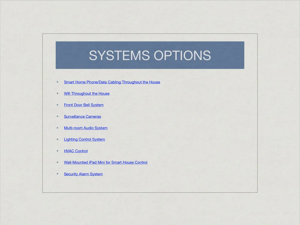 Slide of Low Voltage Services
