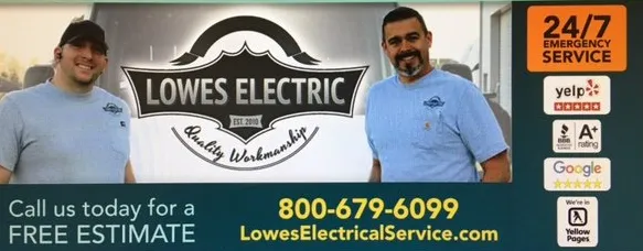 Slide of Lowe's Electric