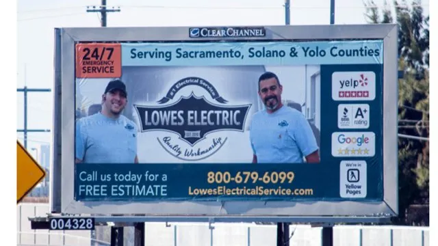 Slide of Lowes Electric