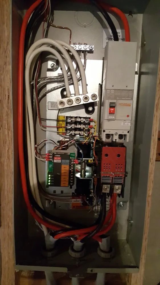 Licensed electrical service for homes in wiring installation,  by 