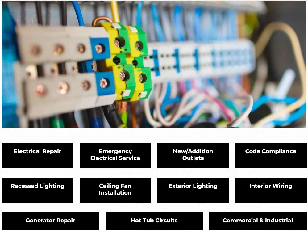 Slide of LSV Electrical Contractors