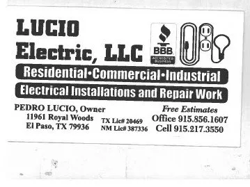 Slide of Lucio Electric