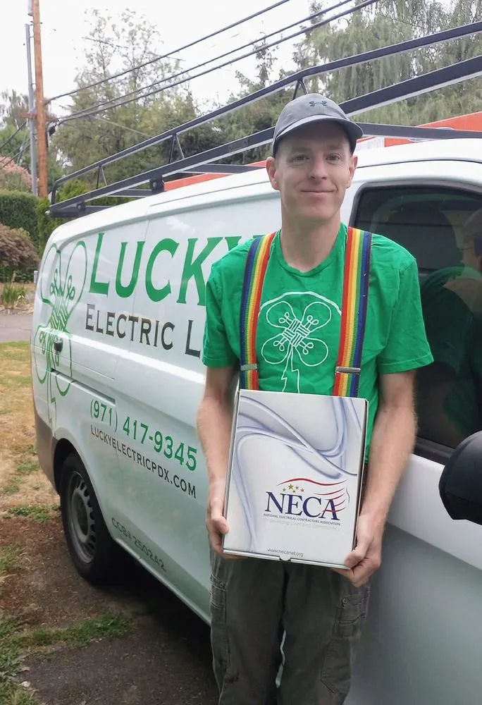 Slide of Lucky Electric