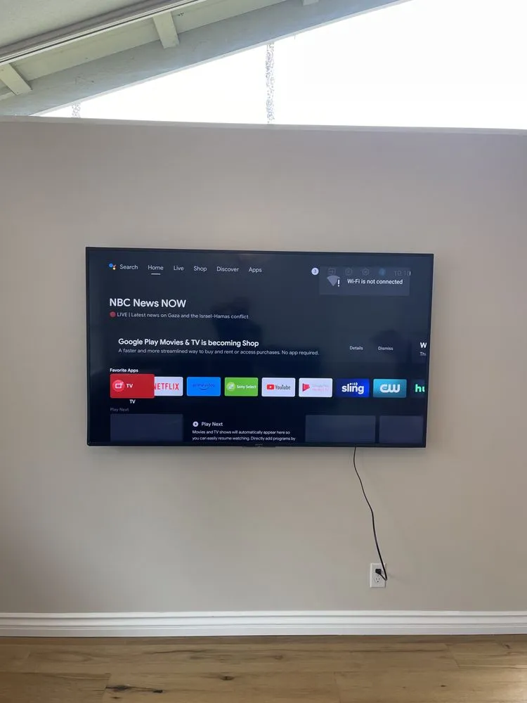 Slide of Lucky TV Mounting