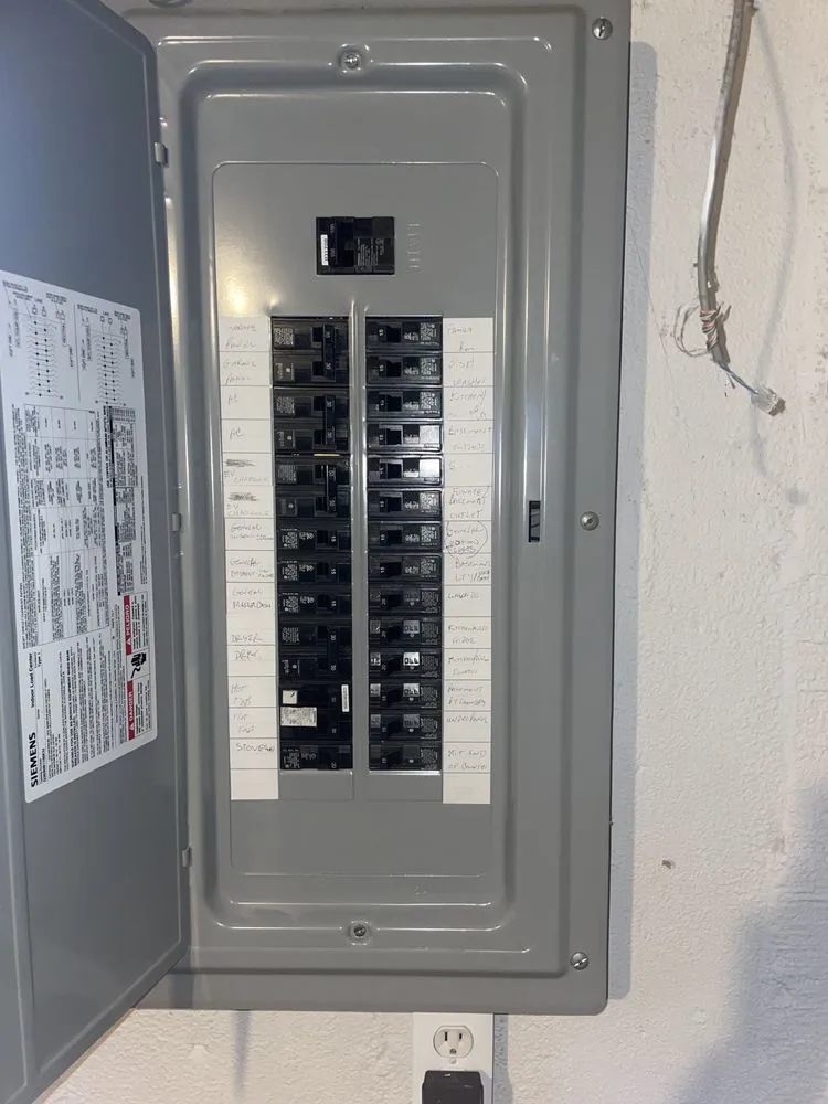 Slide of Luminaire Electrical