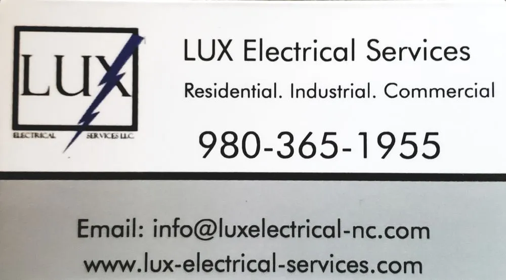 Slide of LUX Electrical Services