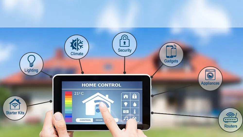Slide of LUX SMART HOME
