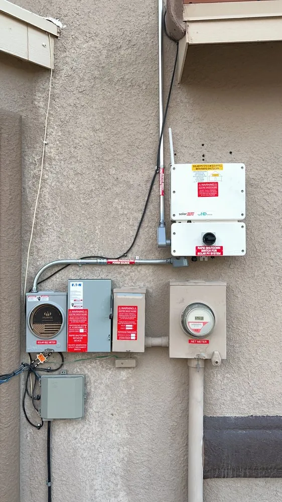 Slide of M & J Solar Suppliers