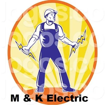 M & K Electric Logo