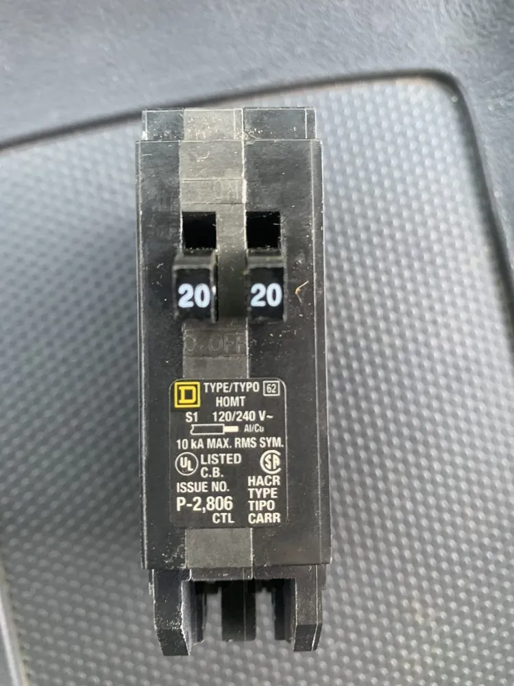 Slide of M & M Circuit Breakers