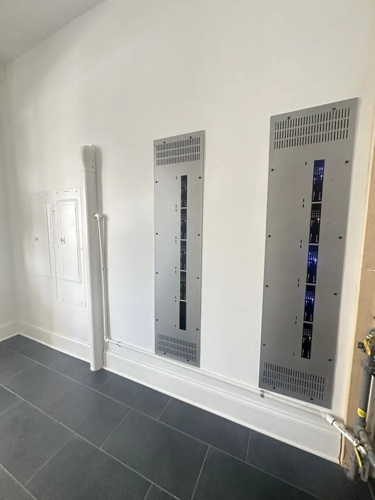 Professional electrician providing panel upgrade in Hamptonville, NC - M & M Electric