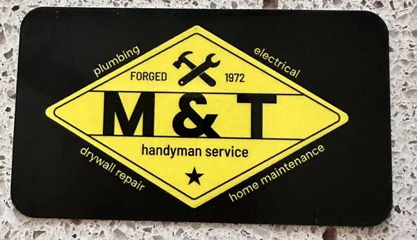 M & T Handyman Service Logo