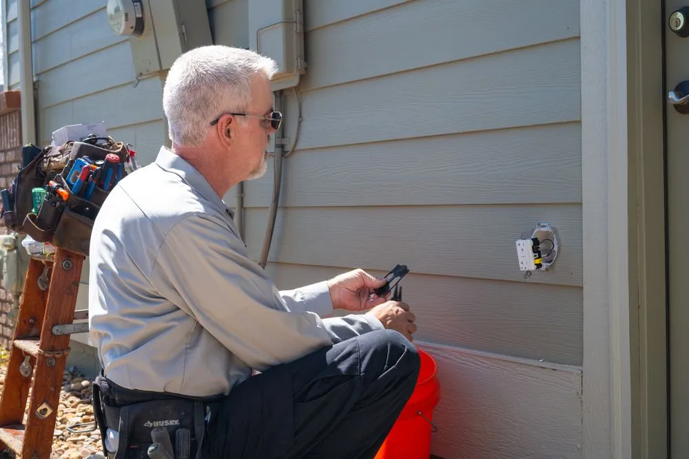 Emergency lighting installation in ,  by M and M Heating & Cooling, Plumbing & Electrical