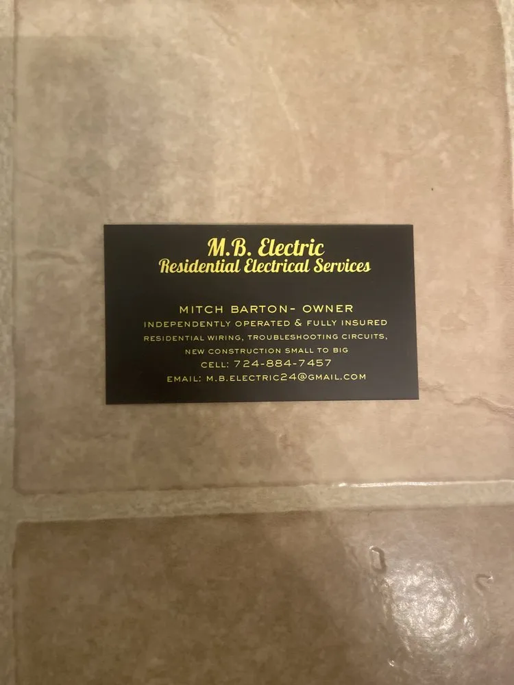 Slide of M B Electric