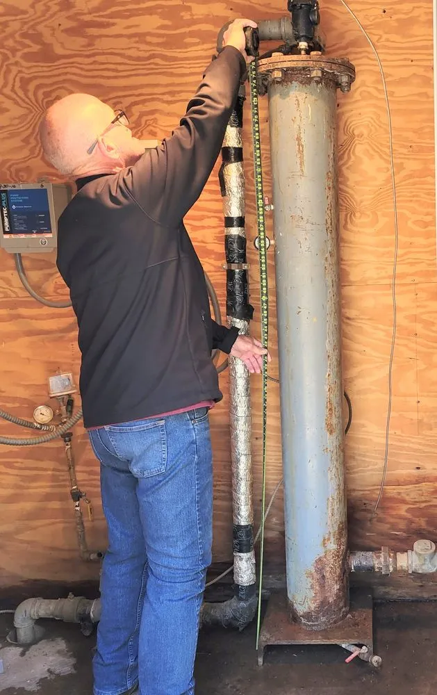 Slide of M E Beggs Pump and Electric