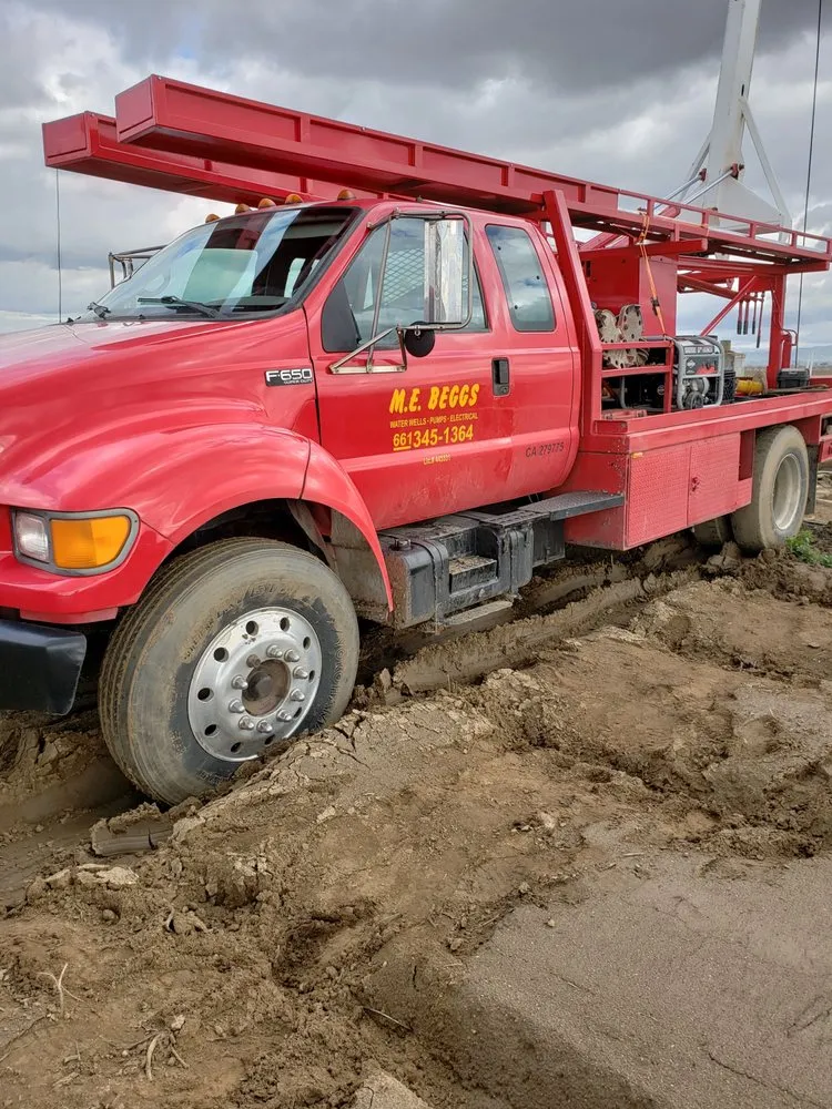 Slide of M E Beggs Pump and Electric