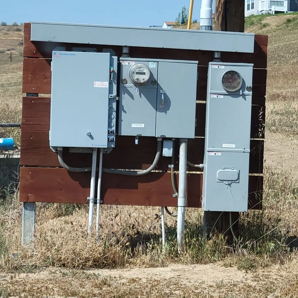 Slide of M E Beggs Pump and Electric