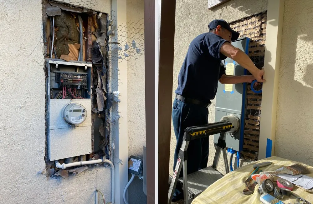 Slide of M Electric Construction