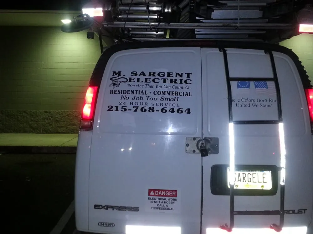 Slide of M Sargent Electric, Inc