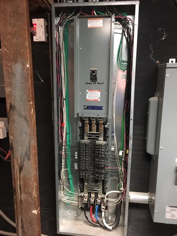 Slide of M V Electrical Contractors