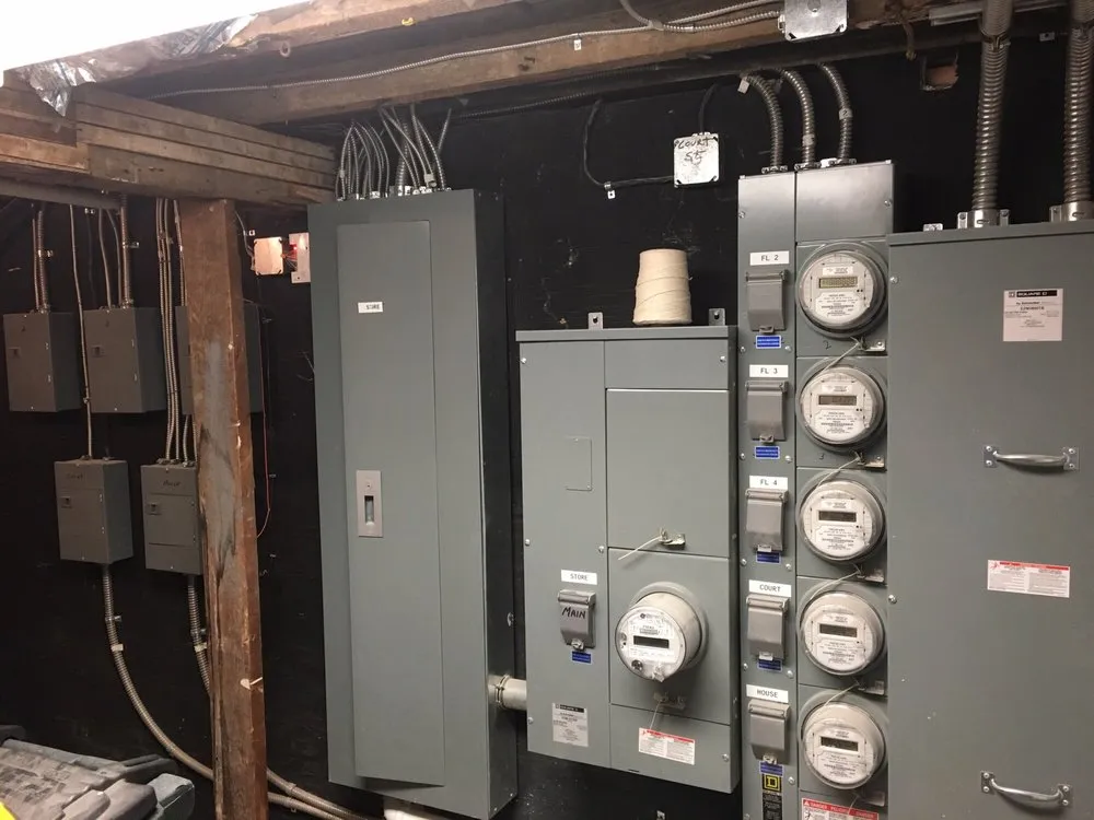 Slide of M V Electrical Contractors