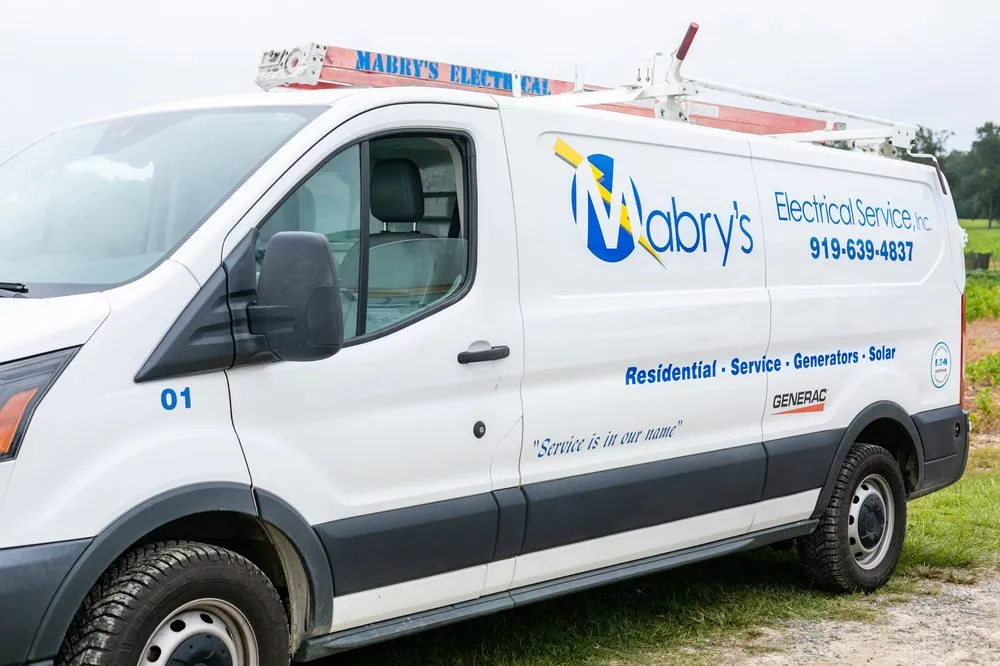 Slide of Mabry's Electrical Service