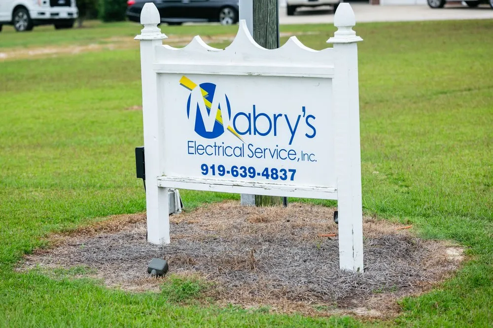 Slide of Mabry's Electrical Service