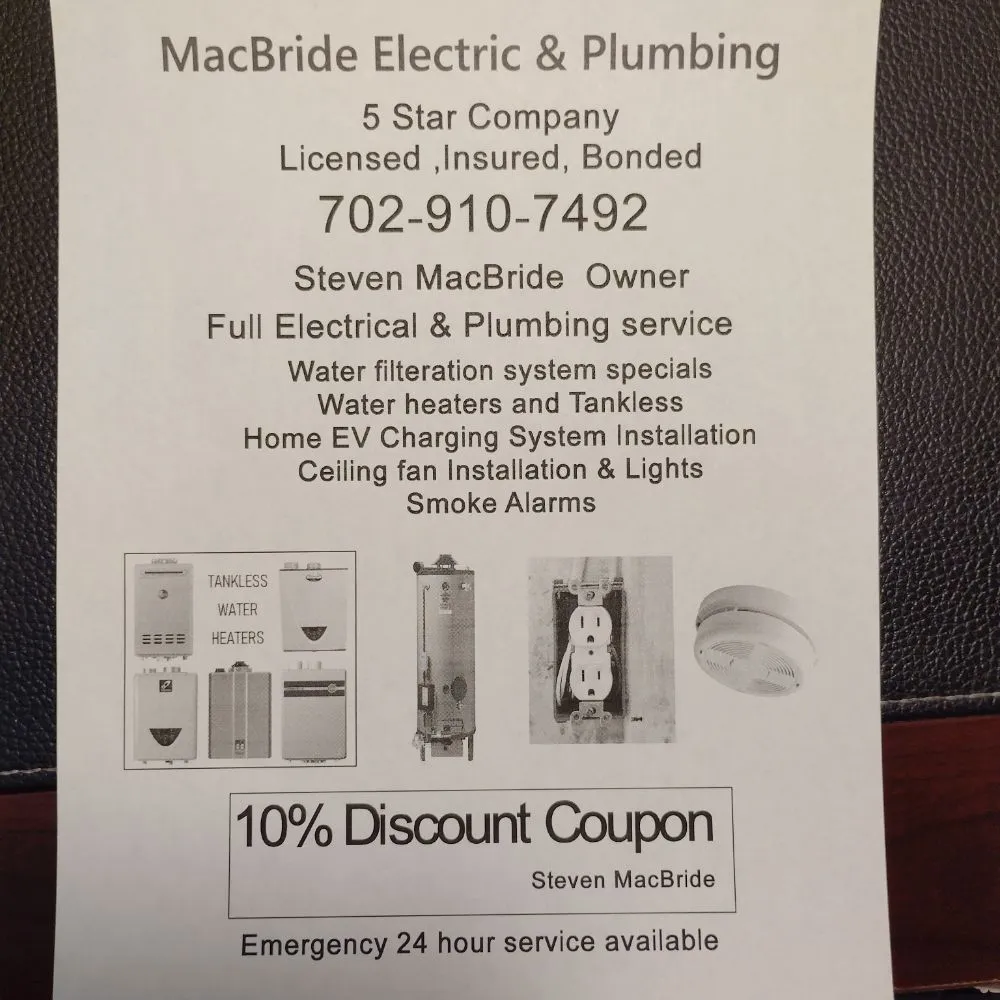 Slide of MacBride Electric & Plumbing