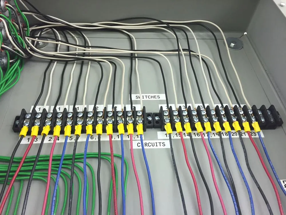 Slide of Mace electrical