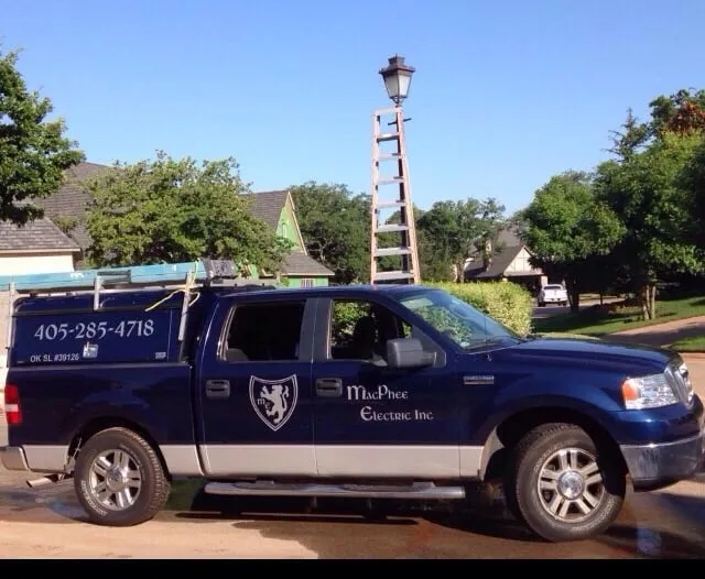 Professional electrician providing panel upgrade in ,