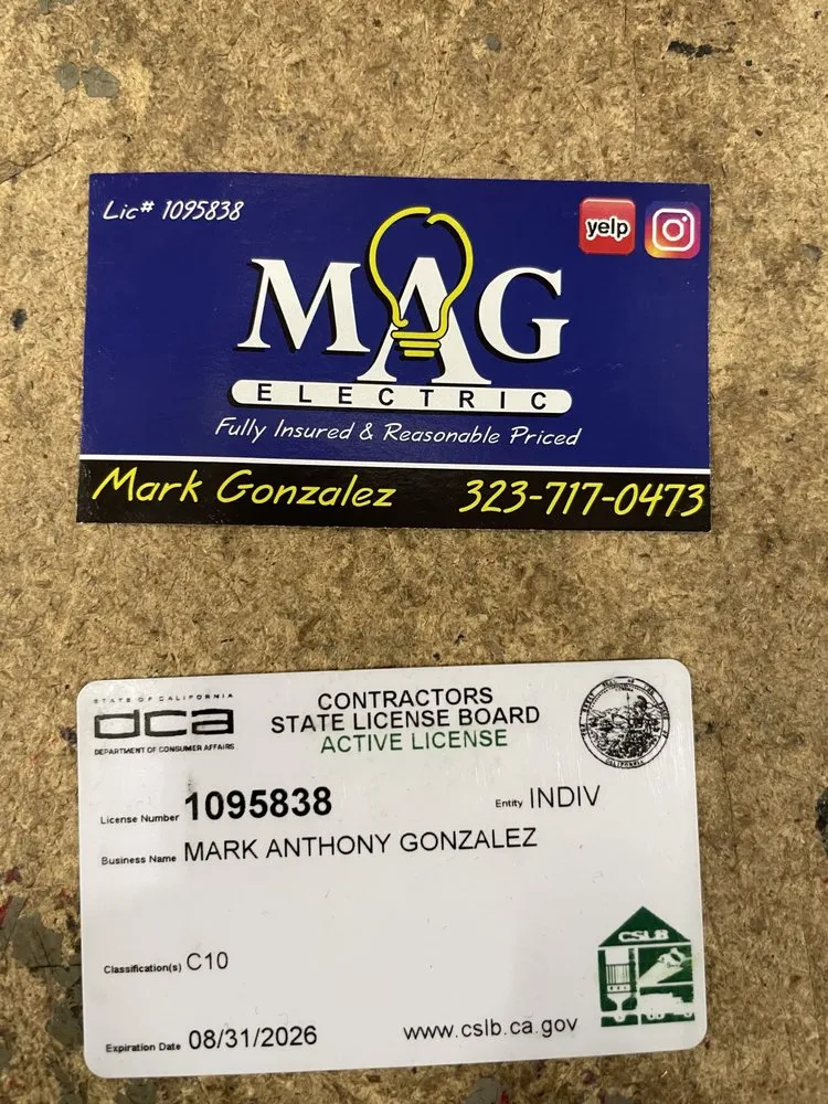 Slide of MAG Electric