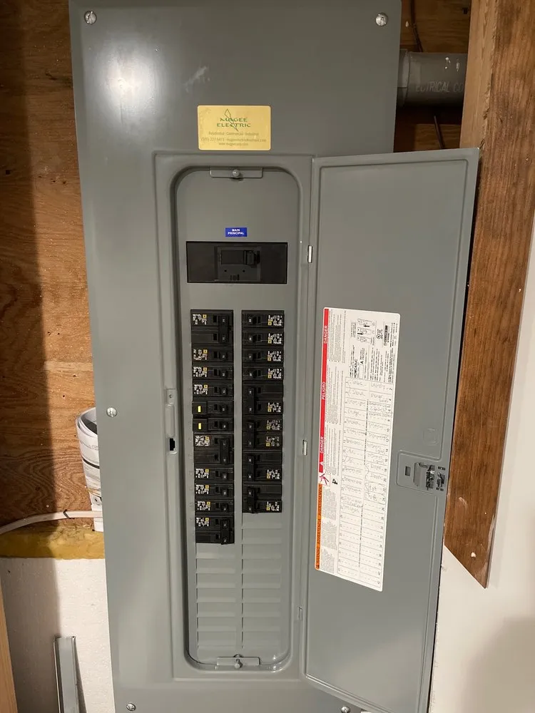 Slide of Magee Electric