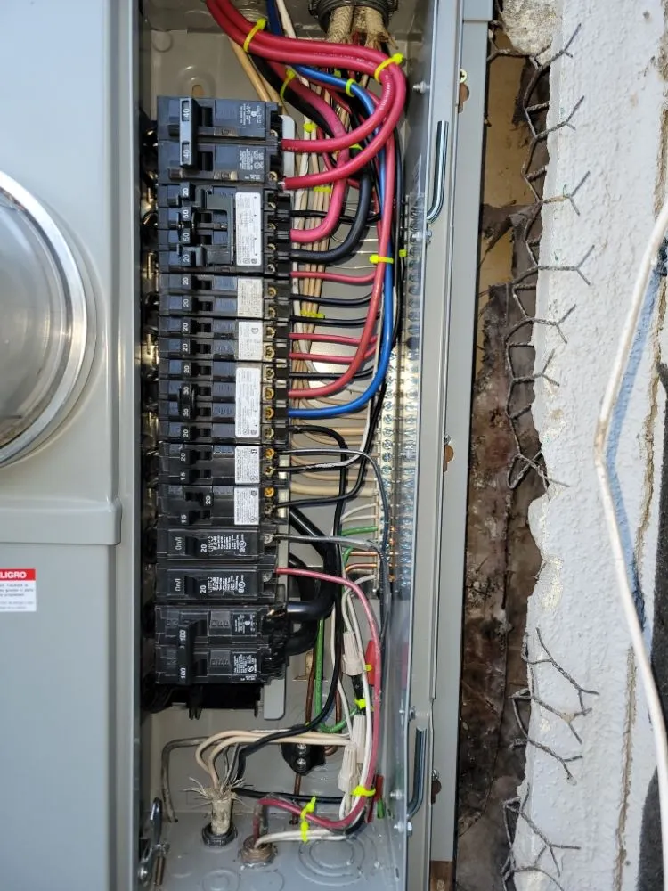 Slide of Mahaffey Electric