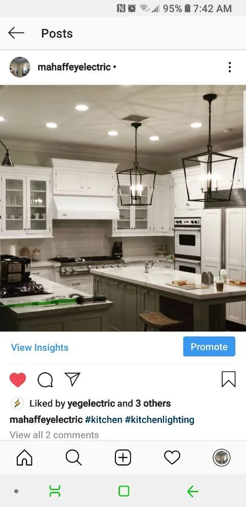 Slide of Mahaffey Electric