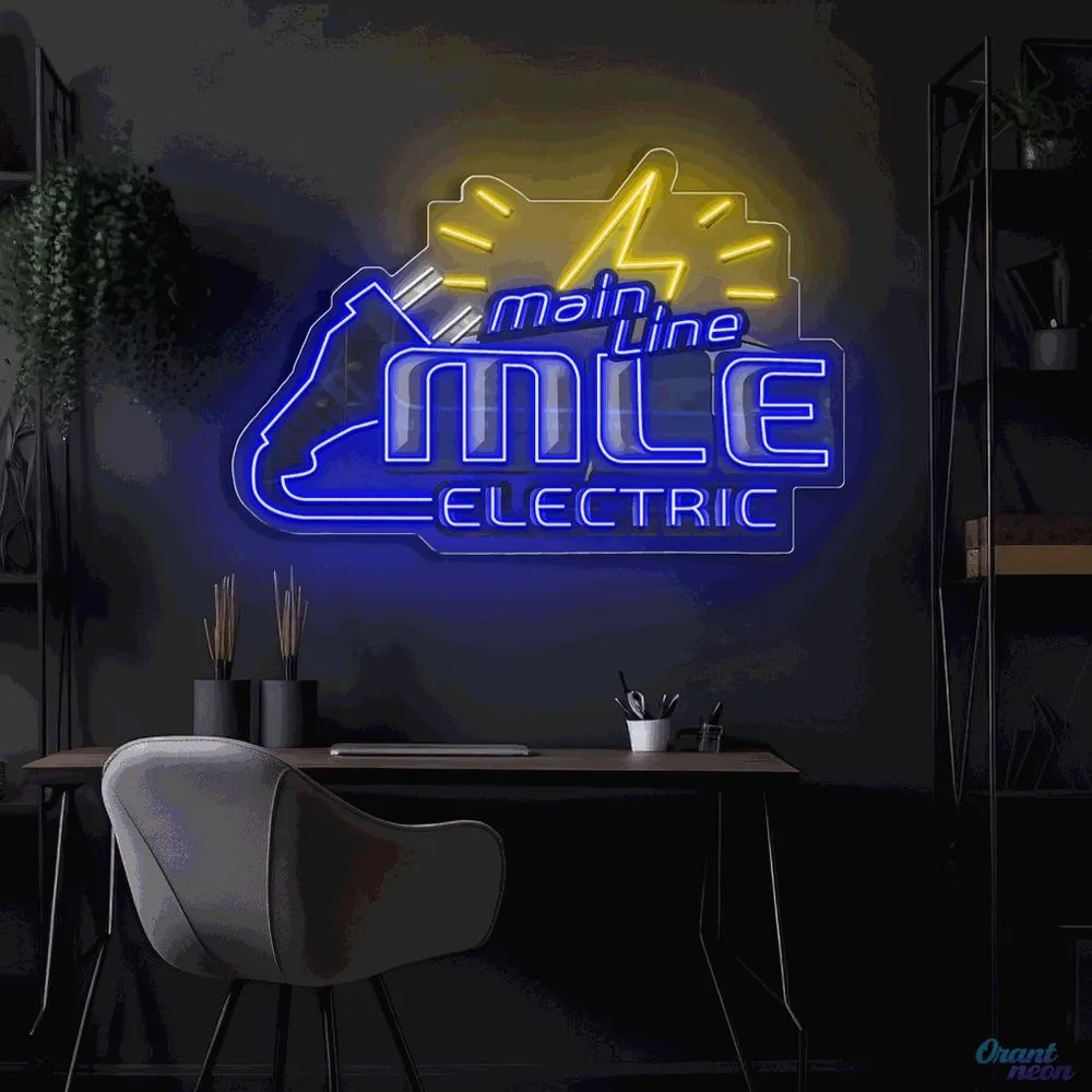 Slide of Main Line Electric